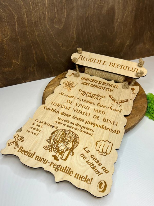 Panou "Regulile Beciului"