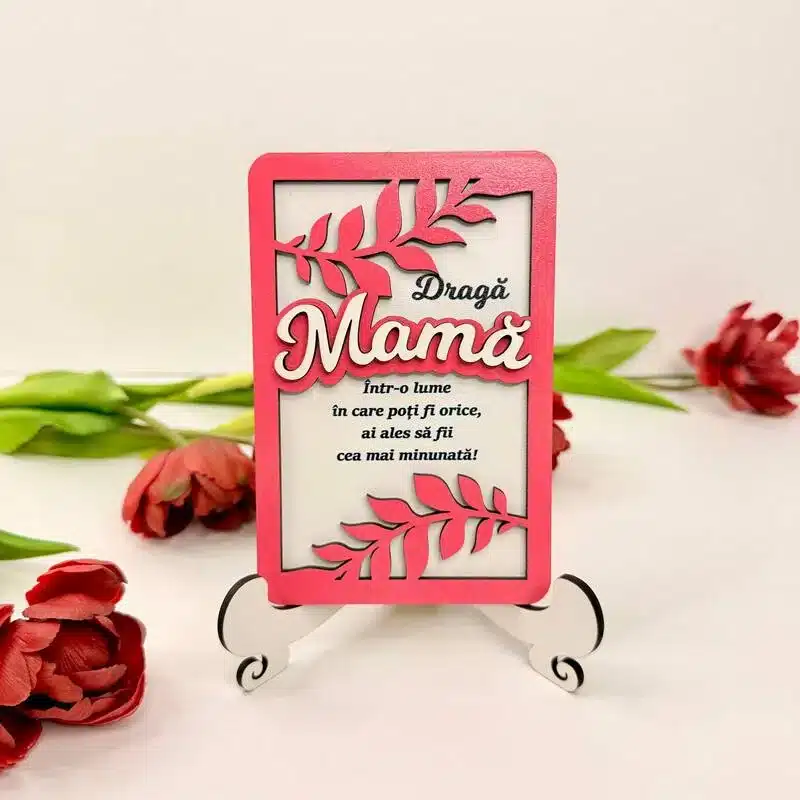 Felicitare "Dragă mamă"
