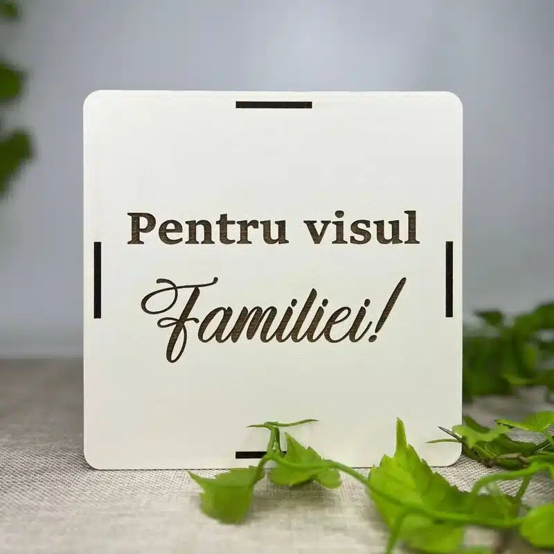 Pușculița "Pentru visul Familiei"