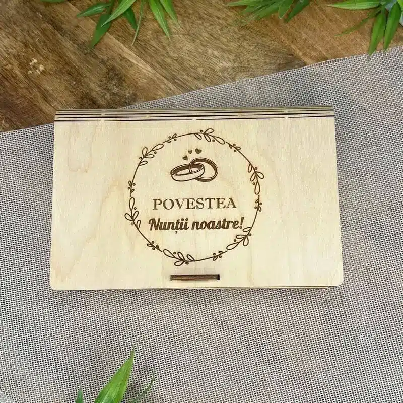 Cutie pentru poze "Povestea nunții noastre"