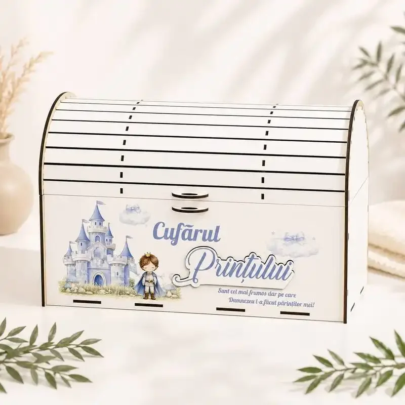 Cufăr personalizat pentru copii „Cufărul Prințului”